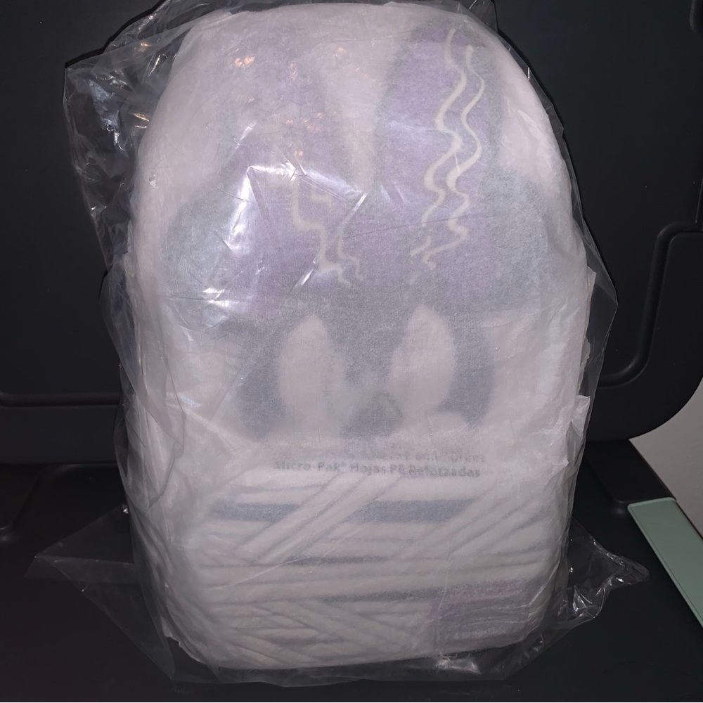 Bride of Frankenstein Minnie glow in the dark Loungefly Mini Backpack